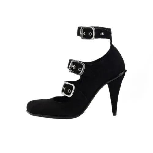 Vivienne Westwood Savage Туфли Mary Jane с каблуком-конусом 9,5 см женские черные