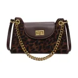 Кофейный цвет леопардового принта.