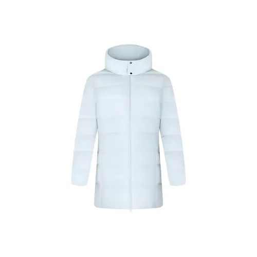 361° Водяной Серый Синий Женский Пуховик