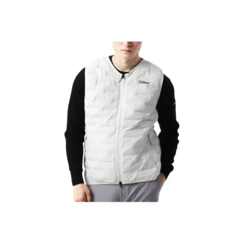 TITLEIST Белый Мужской Жилеты