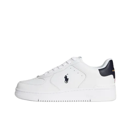Polo Ralph Lauren Court Low Top Скейтборд Кроссовки Мужские Белые