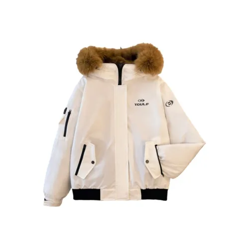 Incolore Белый Женские пуховики