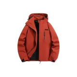 Розовый Красный (Однослойное пальто)