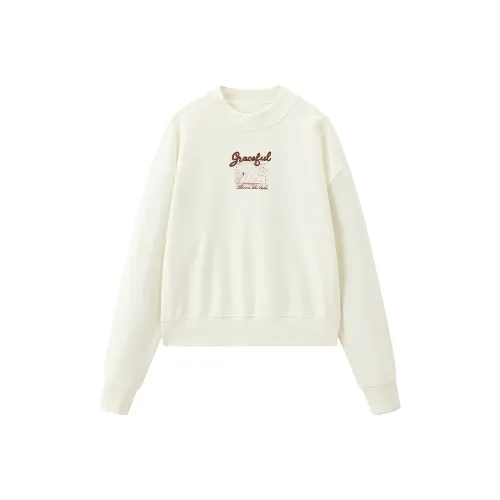 LEDIN Ecru В наличии Женские Свитшоты