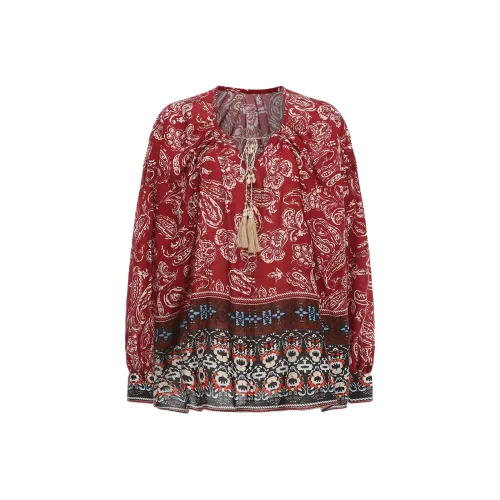 LACERTA Red Женские Рубашки