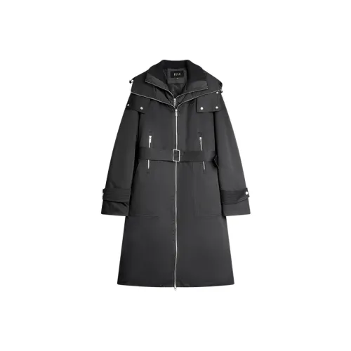 ELLE Черный Женский Пуховик