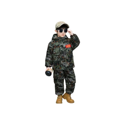 Деревянные дома Повседневная спортивная одежда Дети 3-7 лет