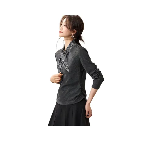 Mo Han Yi Mei Т-рубашка с оборванным рукавом женская