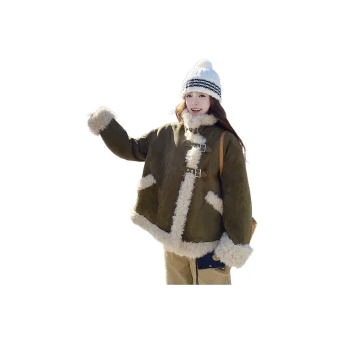 MEXICAN Бархат Feel Пальто Женское