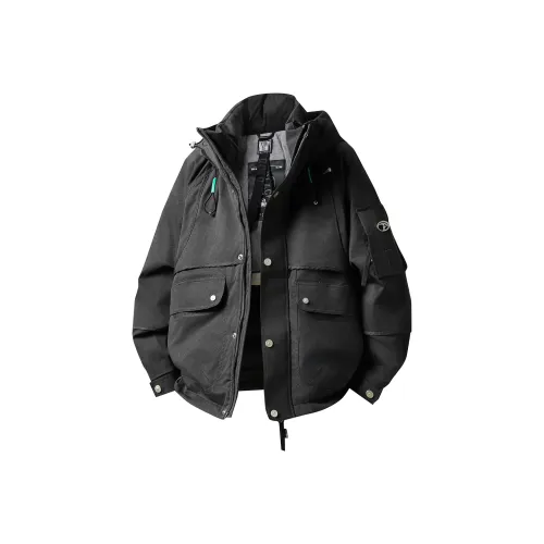 RIEZU Хлопковый пуховик пальто унисекс