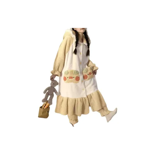 AHRTB Желтый Комплекты одежды Женские Пижамные комплекты