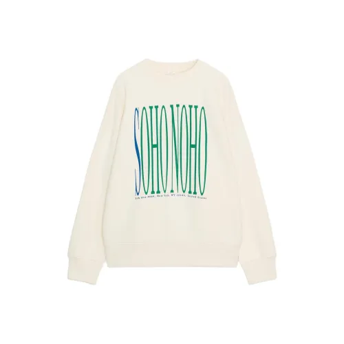 ZARA Белый Женский Свитшот