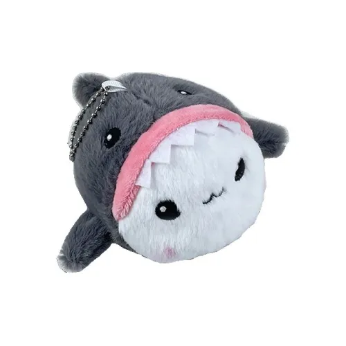 QICAIBOSHI Маленькая акула Сумка Кукла Подвесной Аксессуар Брелок Милое Животное Украшение Плюшевая Подвеска 7 см Рекомендуемая Высота