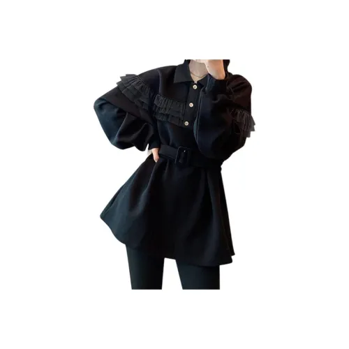 MORii Черный Женский Свитшот