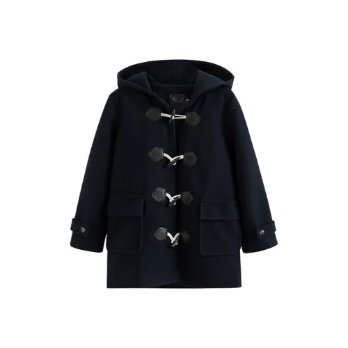 DTLUI Темно-синий женский пальто