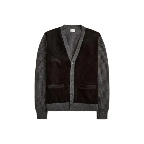 J.Crew Мужские свитеры угольно-серого цвета