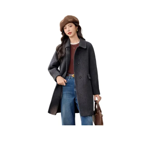 JOEM Темно-серый Женский Пальто