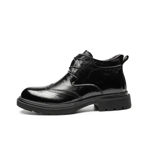 PT'SON 10 см Martin Boot Мужской Черный