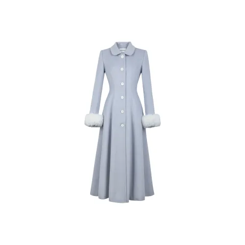 Blue Women's Coat Синий женский пальто