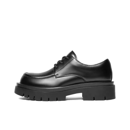 BELLE Повседневные кожаные туфли Мужские Черные