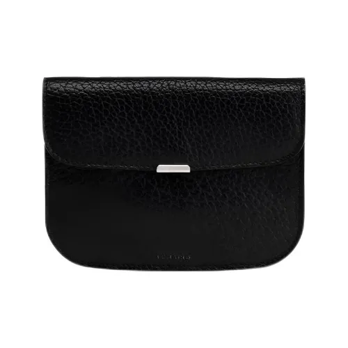 Lemaire Гладкая отделка растительное дубление кожа кошелек женский черный