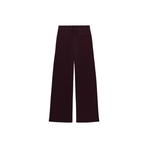 ZARA Бургунди Женские Повседневные Штаны