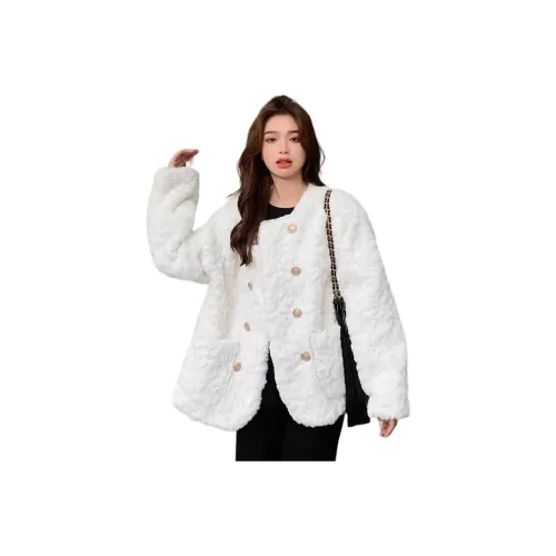 GUOZHEN Вельвет Feel Пальто Женское