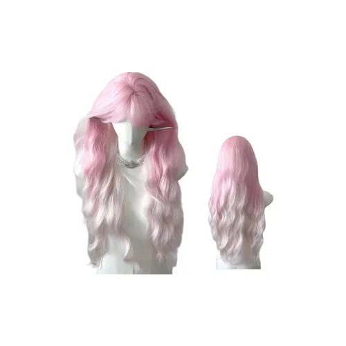 FYOSEE Лолита Розовый Градиентный Водная рябь Большая волна Женская Перука Высокая температура Пряжа