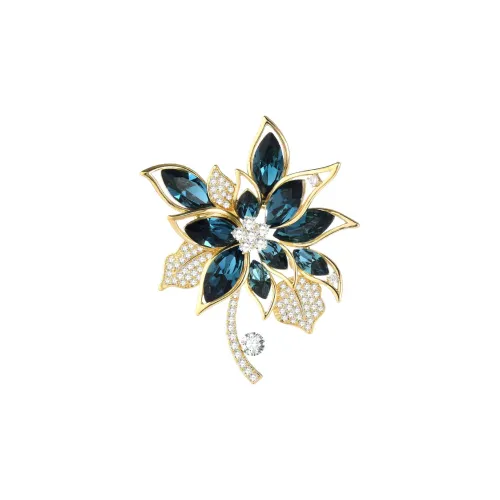 Listen to the flowers bloom Сплав Броши Женские