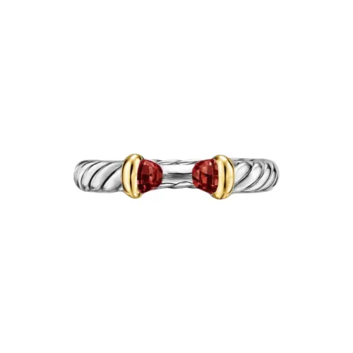 David Yurman Серебряные Кольца Women's Silver