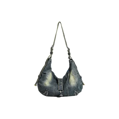 Carksky Denim Сумка через плечо Женская Синяя