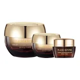 Трехкомпонентный комплект: Люксовый стиль, икровая маска для лица 100 г + Люксовый стиль, икровая маска для лица 30 г + Люксовый стиль, икровая маска для лица 15 г