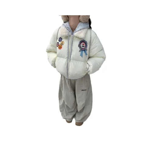 LAKESI Укороченный хлопковый пуховик пальто женские пуховики (пуховики)