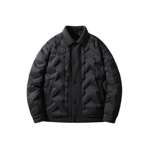 JEEP SPIRIT Черный Мужской Пуховик