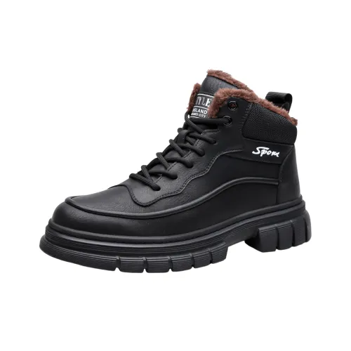 TONYBEAR Амортизаторы Slip-resistant устойчивые к истиранию легкие высокие топы повседневная обувь для мужчин