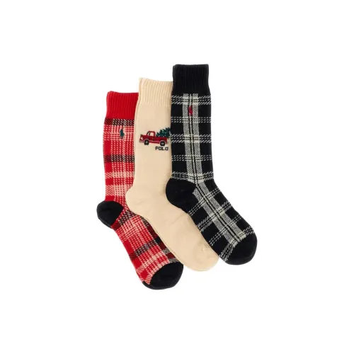 Polo Ralph Lauren Носки Crew Мужские упаковка из 3 пар