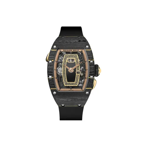 RICHARD MILLE Автоматический Механический Часы для Мужчин 52,2mm*34,4mm Скелет