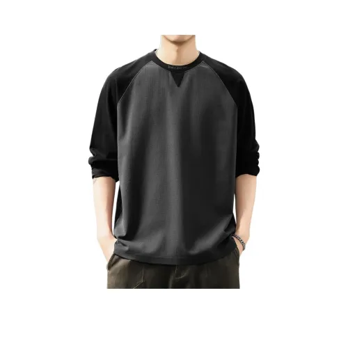 GUISE Темно-серый и черный унисекс T-рубашки