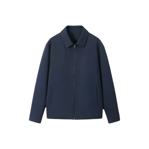 H 75 Темно-синие мужские куртки