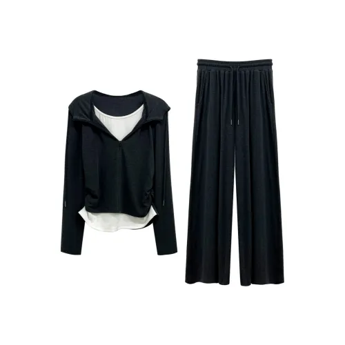 MIMIZI Серый Женские Повседневные Костюмы