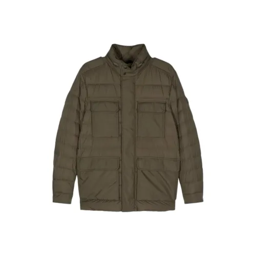 Moncler Зеленый Мужской Пуховик