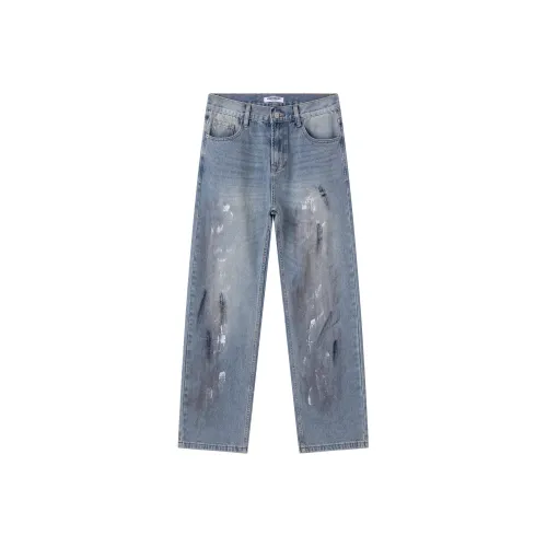 CHOCOOLATE XPB0468 Серый Синий Унисекс Джинсы