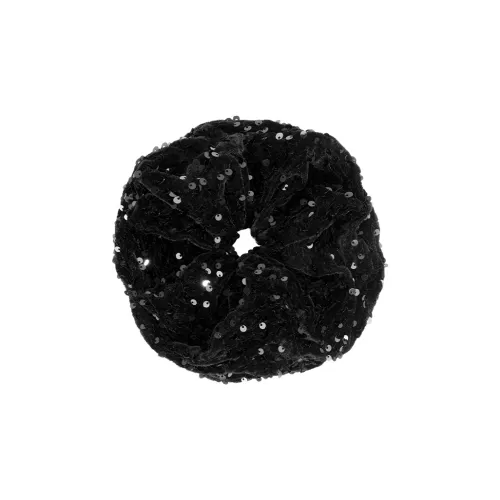 SHINE Черная Резинка для волос из бархата Женская