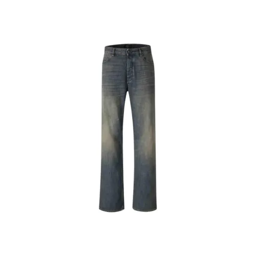 Balenciaga Мужские Джинсы Черные