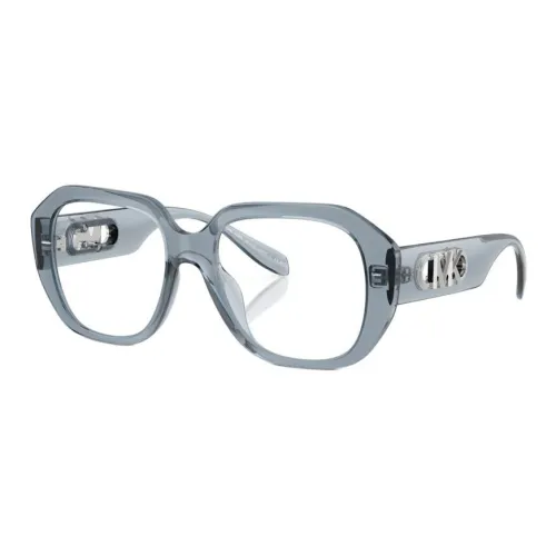 MICHAEL KORS Вытесанные Нерегулярные Формы Очки с Диоптриями Женские Прозрачные Деним
