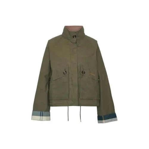 BARBOUR Crowdon Showerproof Куртка Куртки Пальто Женские Зеленый