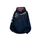 Темно-синий (тяжелый, утолщенный и с флисовой подкладкой)