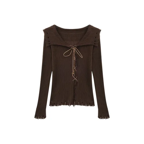 Another Alley Кофе Женские Трикотаж