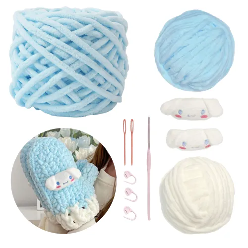 ZUOWEISHIJIA Хлопок Пряжа Вязаные перчатки Унисекс