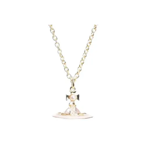 Vivienne Westwood Brass Necklaces Женские Розовый Золотой